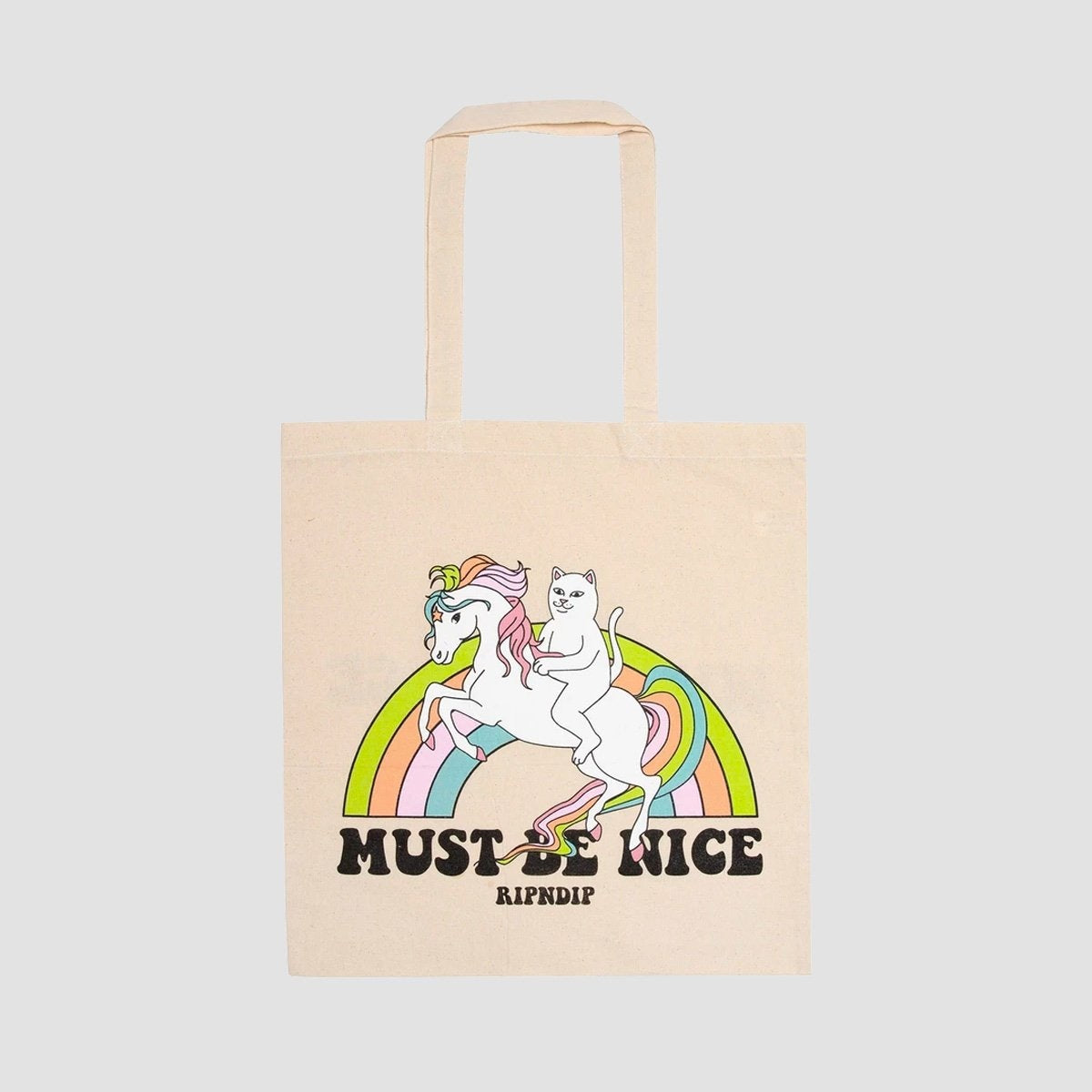 Ripndip My Little Nerm Tote Bag Natural- Unisex - Accessories