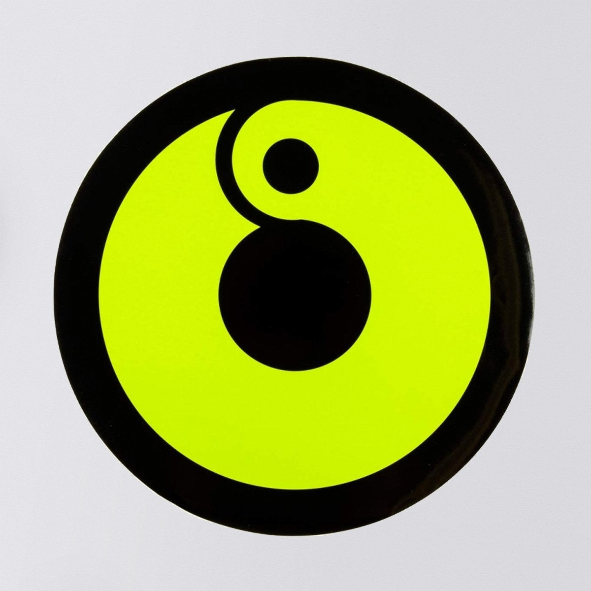Rollersnakes Hooper Sticker 330mm Diameter Green/Black - rollersnakes.co.uk