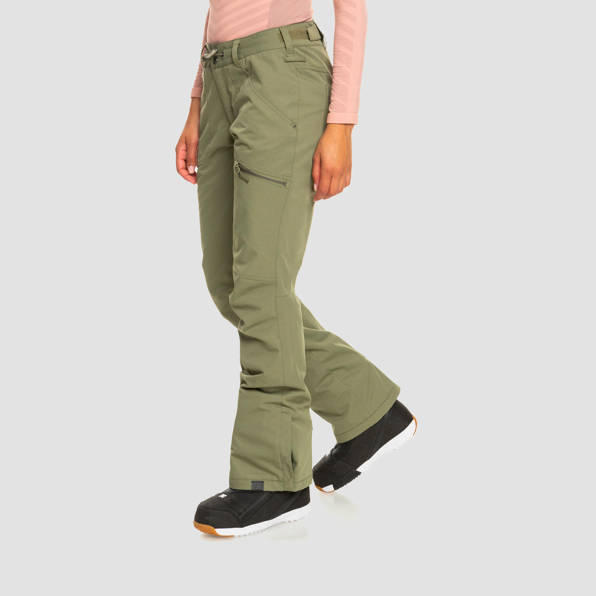 Roxy Nadia 10K Snow Pants Deep Lichen Green Womens