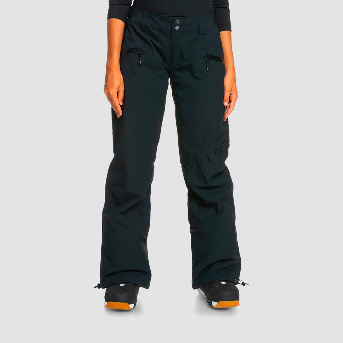 Roxy Woodrose 10K Snow Pants True Black - Womens