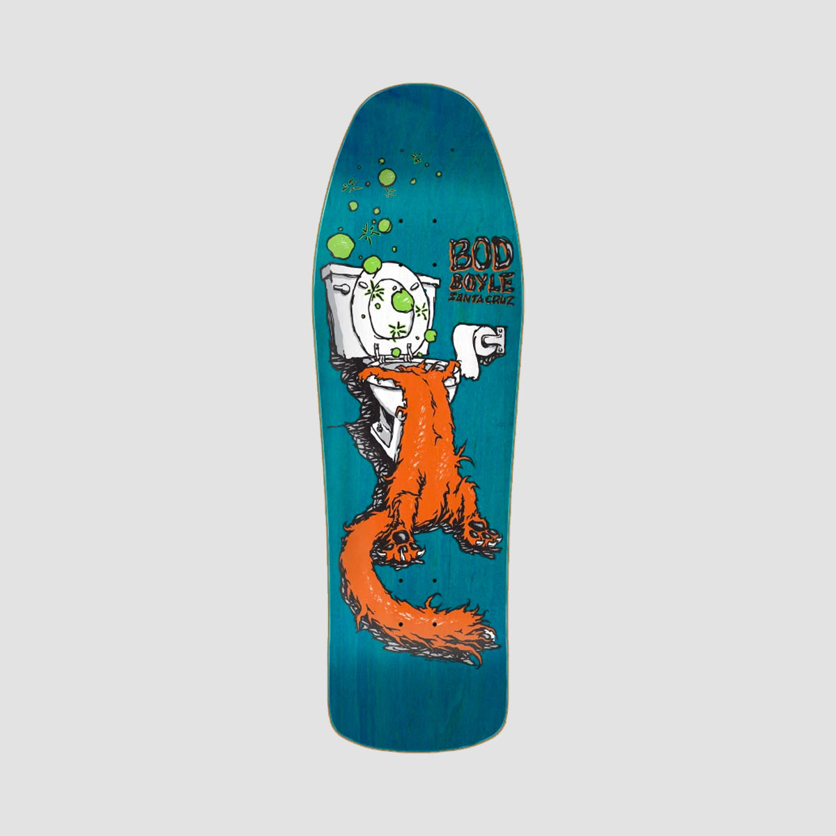 Santa Cruz Boyle Sick Cat Reissue Skateboard Deck - 9.99"