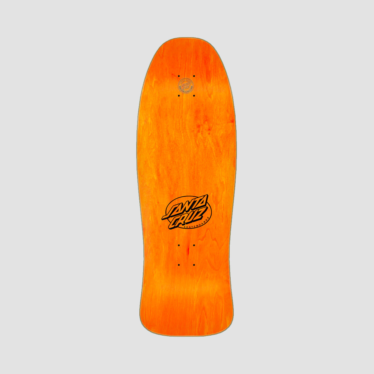 Santa Cruz Kendall Pumpkin Reissue Skateboard Deck  -10"