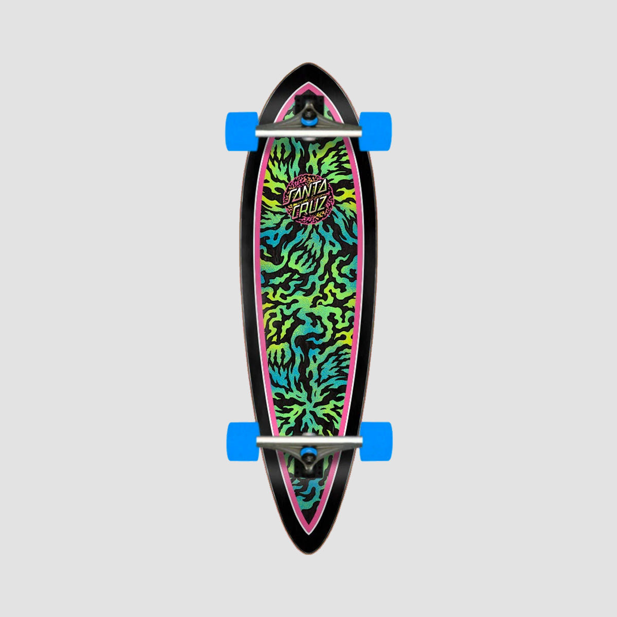 Santa Cruz Obscure Dot Pintail Cruiser Skateboard Multi - 33"