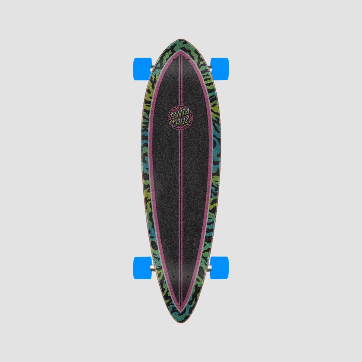 Santa Cruz Obscure Dot Pintail Cruiser Skateboard Multi - 33"