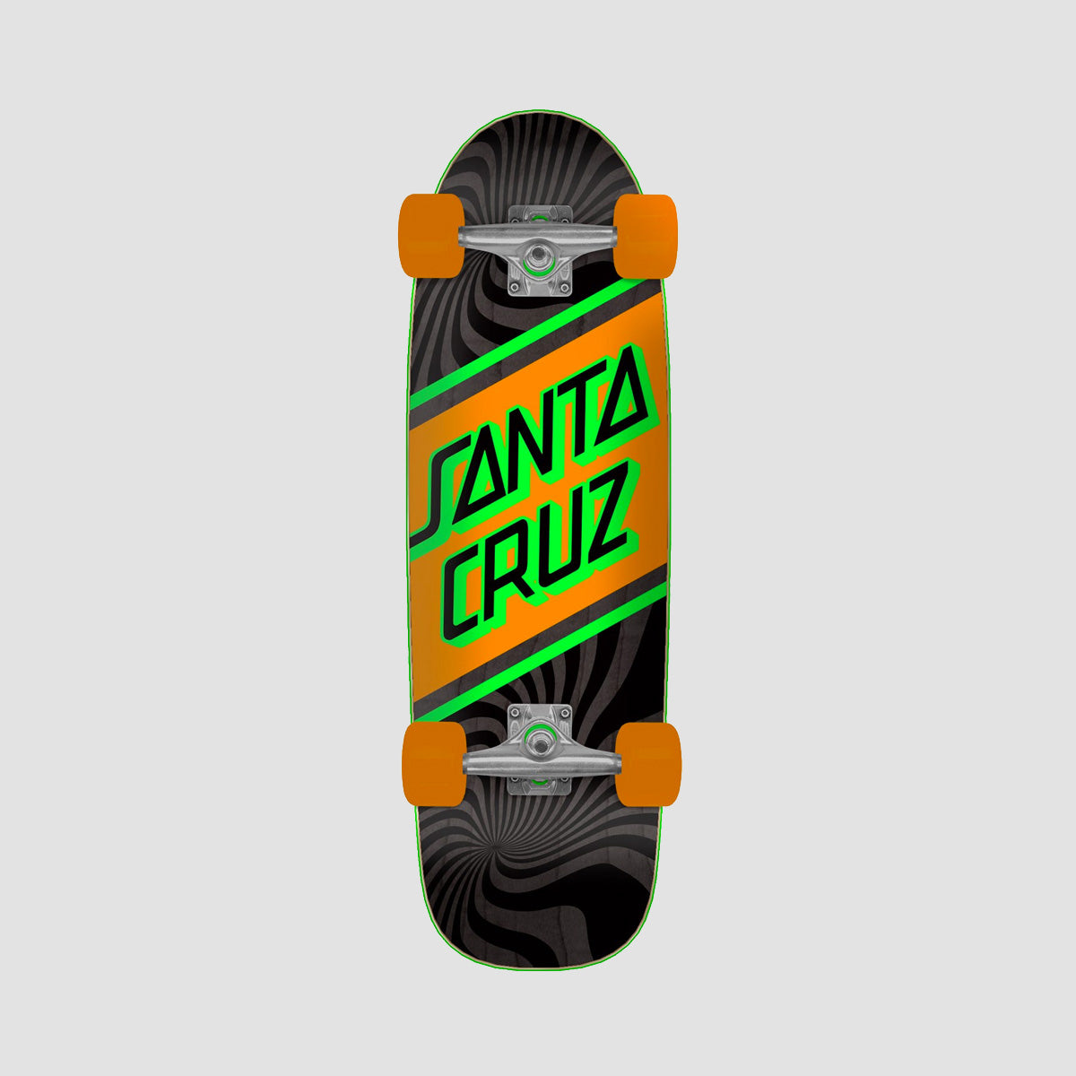 Santa Cruz Street Skate Street Cruiser Skateboard Black/Orange - 29.05"