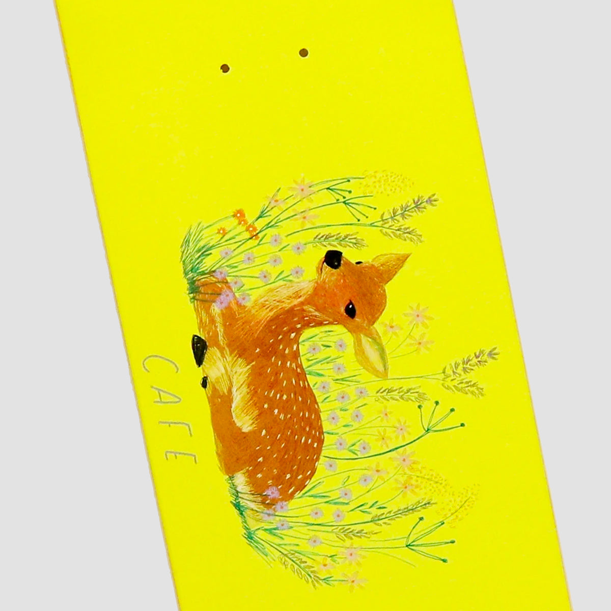 Skateboard Cafe Doe Skateboard Deck Banana Yellow - 8.375"