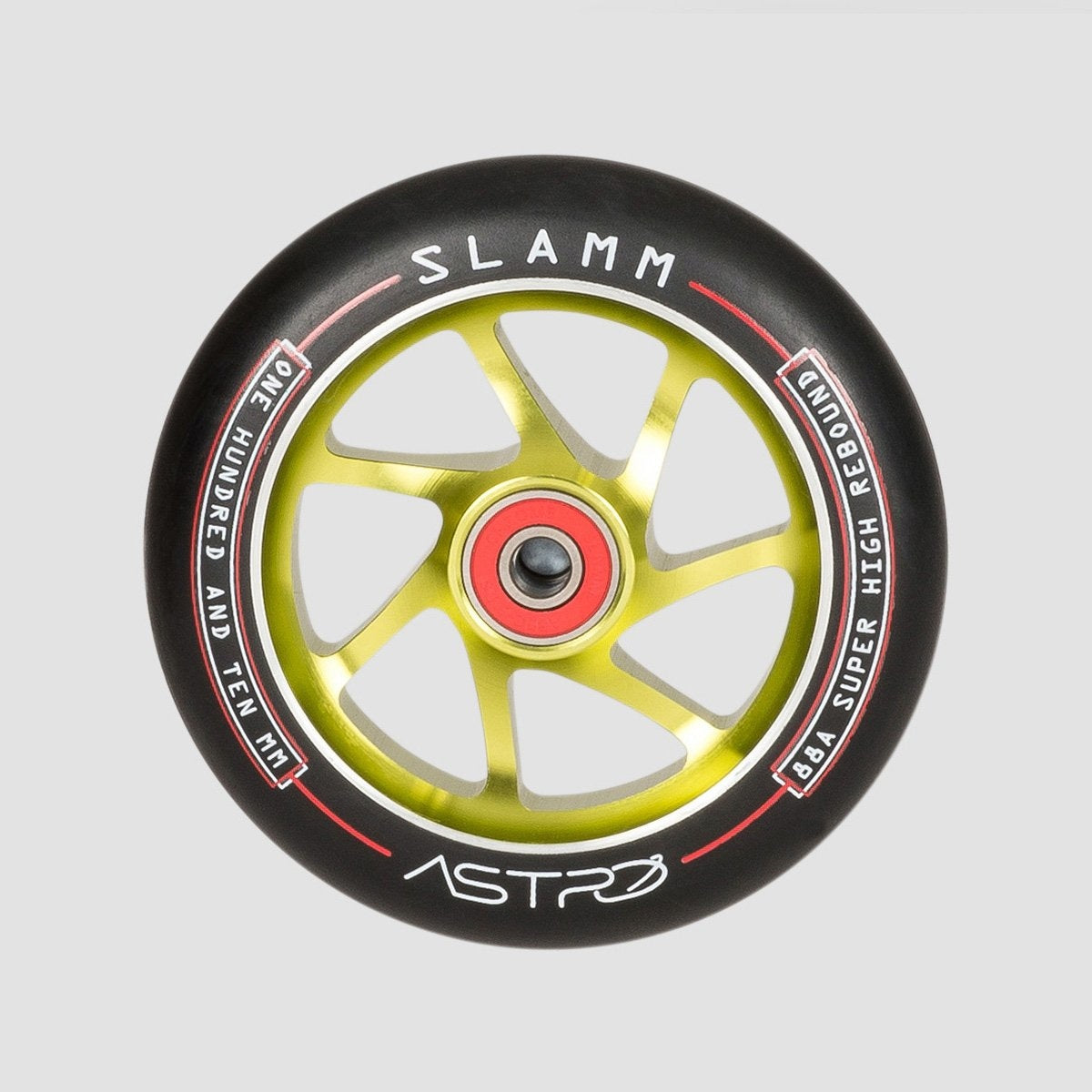 Slamm Astro Scooter Wheel x1 Green 110mm - Scooter