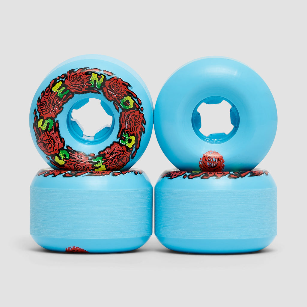 Slime Balls Vomit Mini II Blue Skateboard Wheels 53mm 99a – Ollie Angel