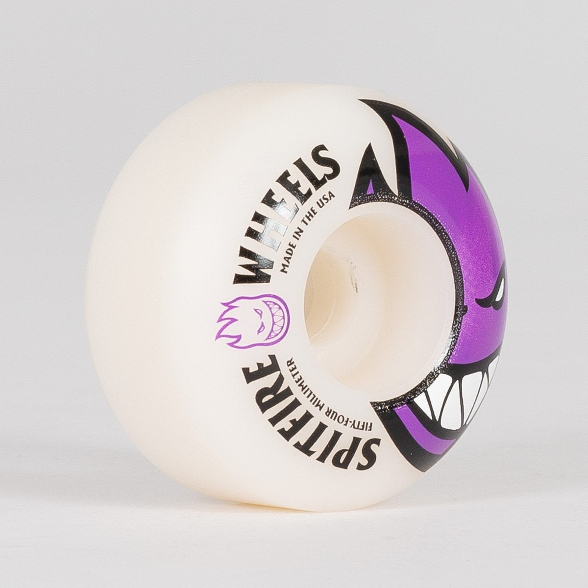 Spitfire Bighead Wheels White/Purple 54mm - Skateboard