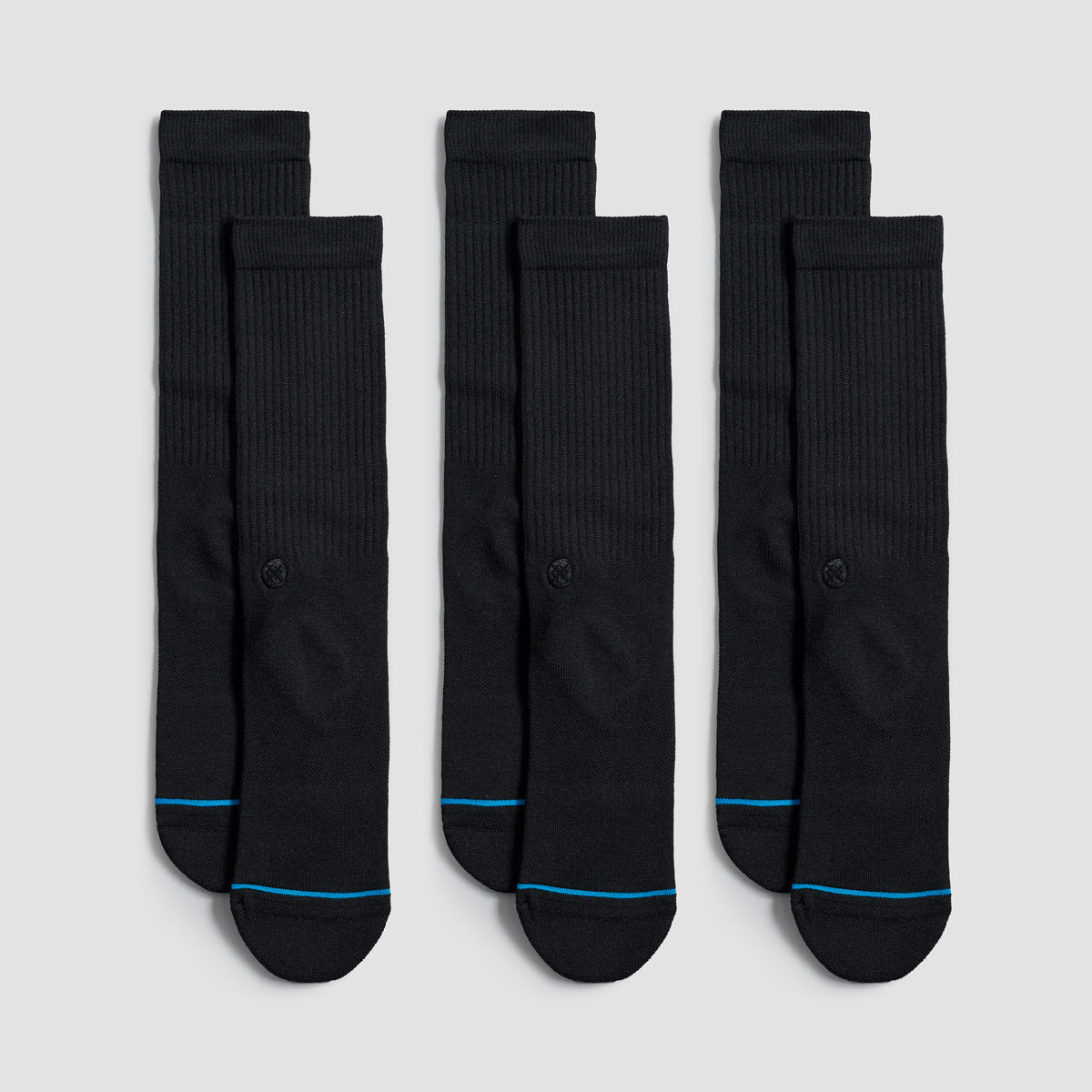 Stance Shelter Crew Socks 3 Pack Black