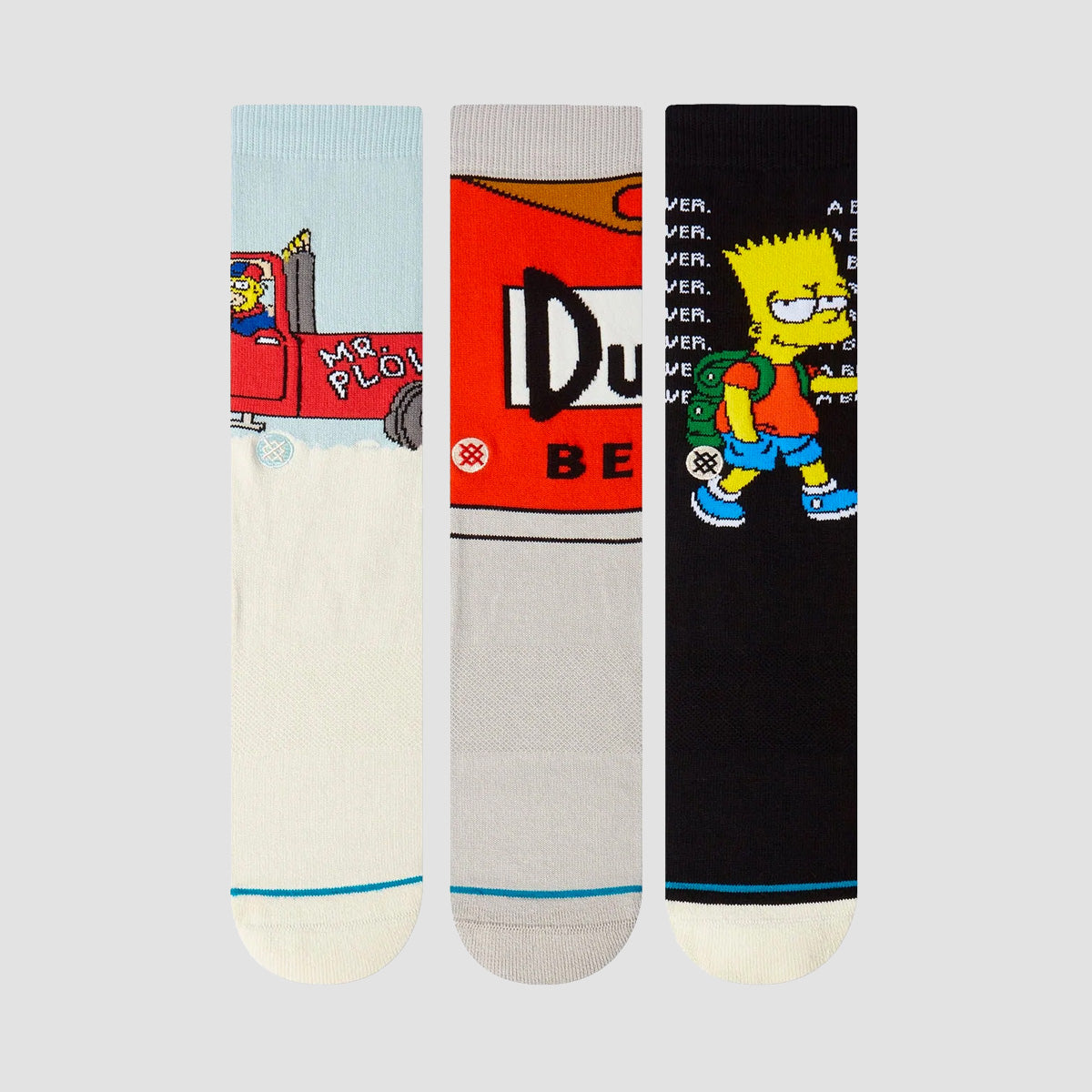 Stance The Simpsons Socks 3 Pack Box Set Multi