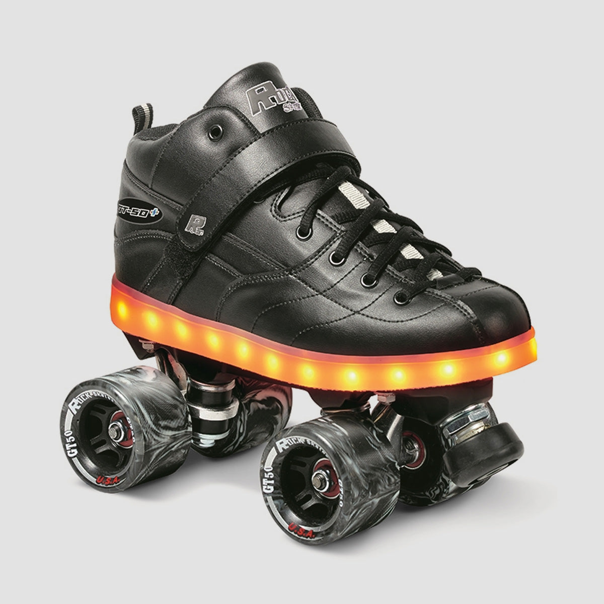 Sure Grip GT-50 LED Quad Skates Black