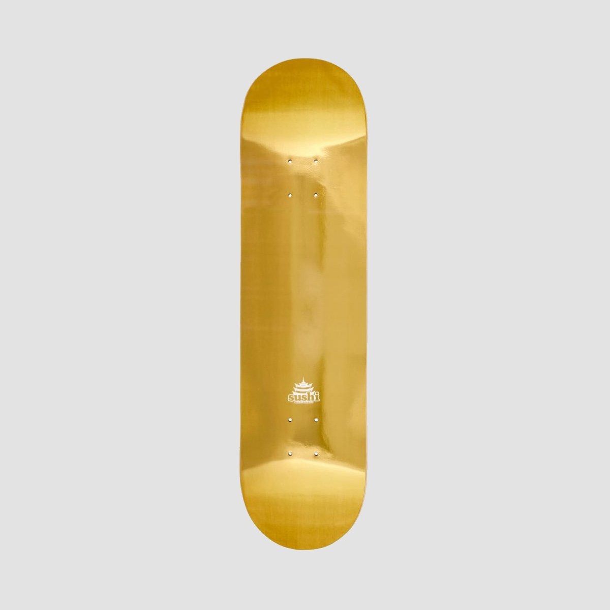 Sushi Pagoda Foil Deck Gold - 8.125 - Skateboard