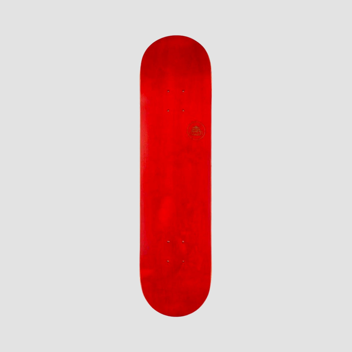 Sushi Pagoda Stamp Skateboard Deck Red - 7.875"