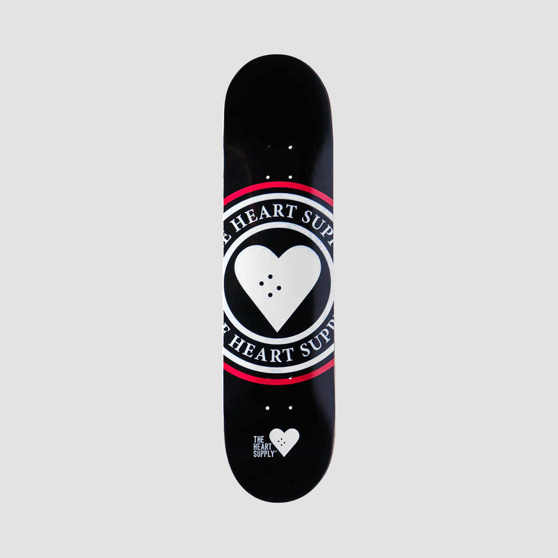 The Heart Supply Insignia Black Skateboard Deck - 8