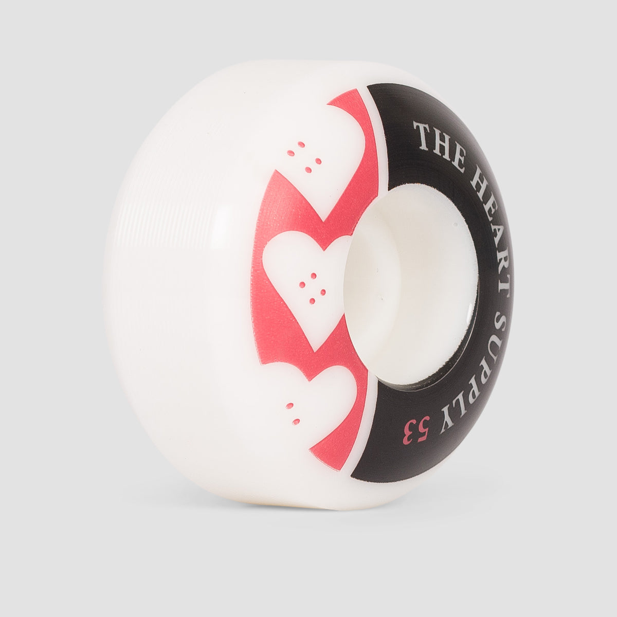 The Heart Supply Squad Skateboard Wheels Red 53mm
