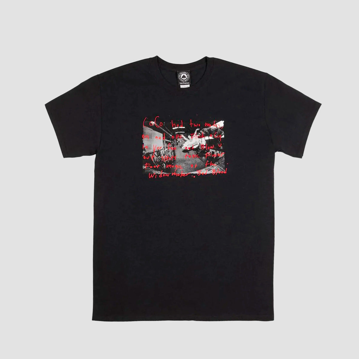 Thrasher Coco Santiago T-Shirt Black