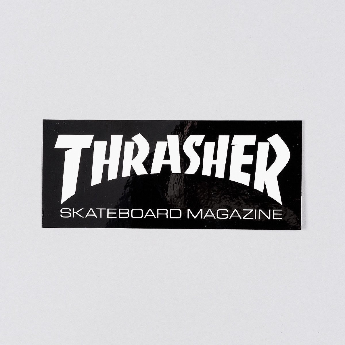 Thrasher Medium Skate Mag Sticker Black/White - Skateboard