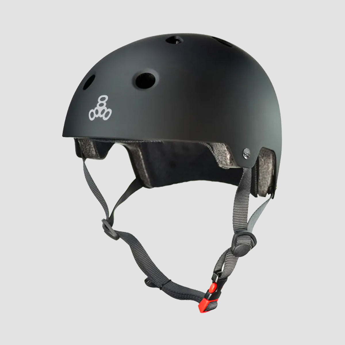 Triple Eight Dual Certified EPS Helmet All Black