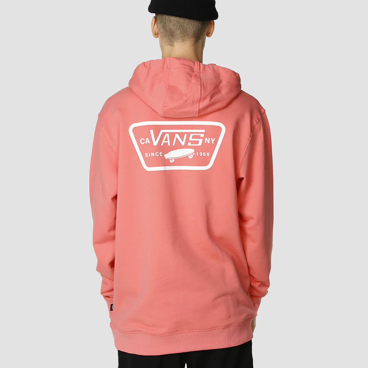 Vans Full Patched II Pullover Hoodie Calypso Coral