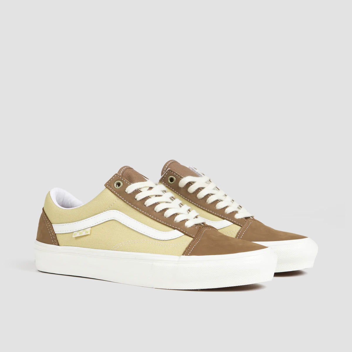 Vans Skate Old Skool Shoes - Nubuck/Canvas Brown