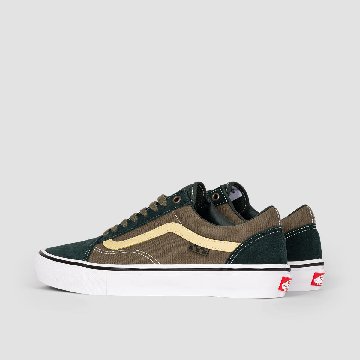 Vans Skate Old Skool Shoes Scarab Military