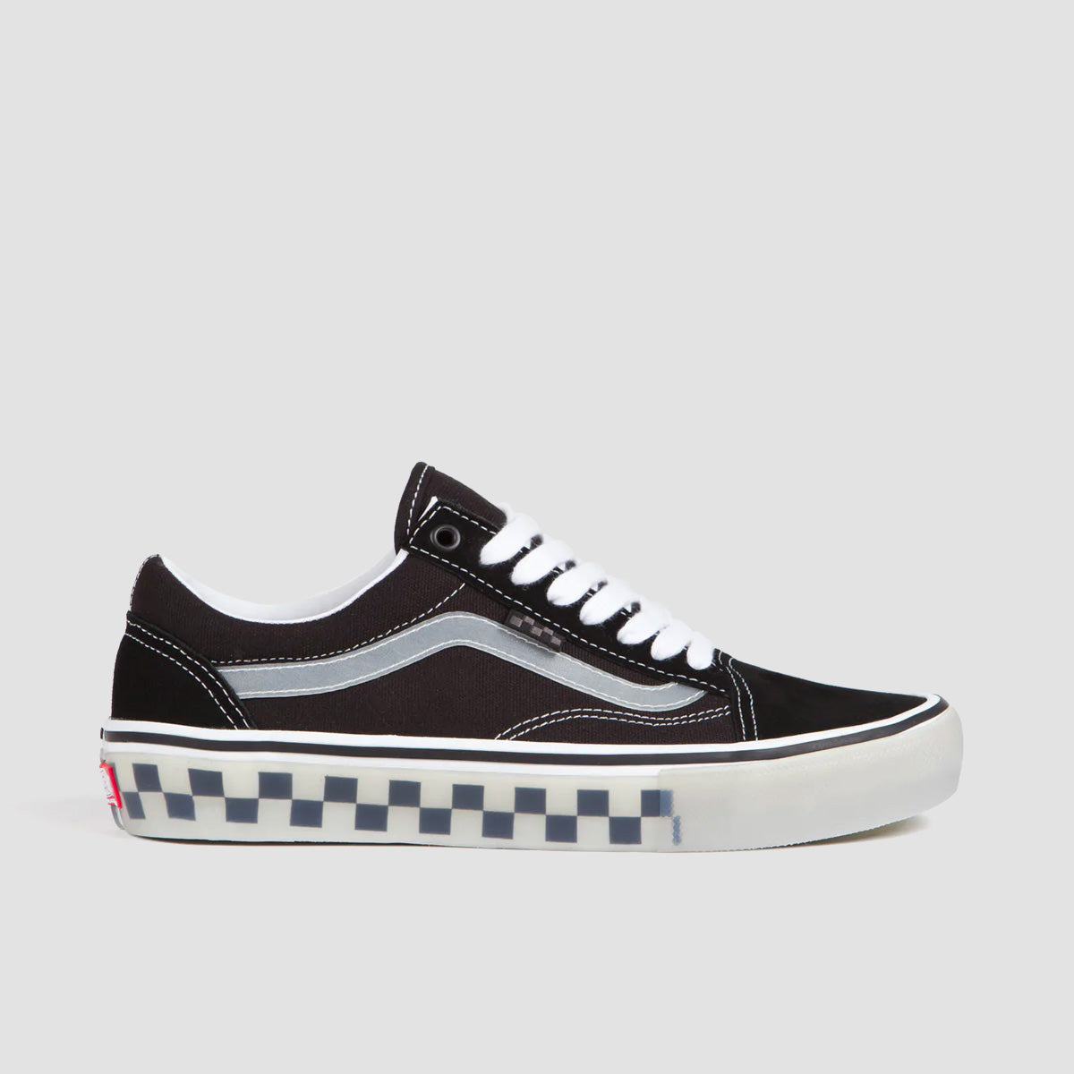 Vans Skate Old Skool Shoes - Translucent Rubber Black/Clear