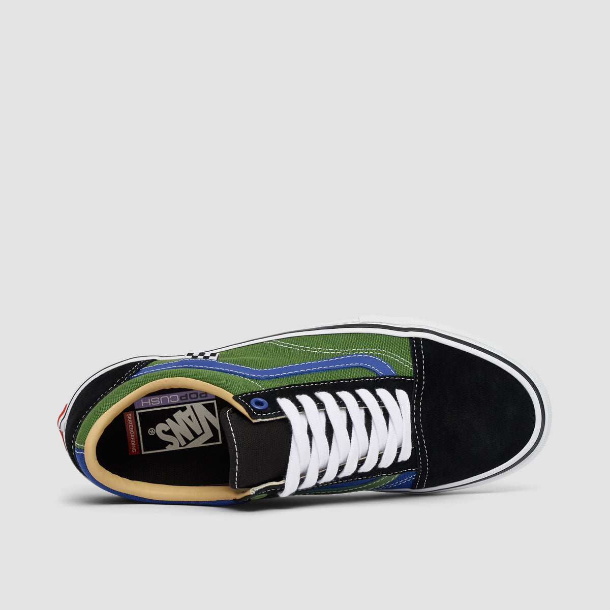 Vans clearance green blue