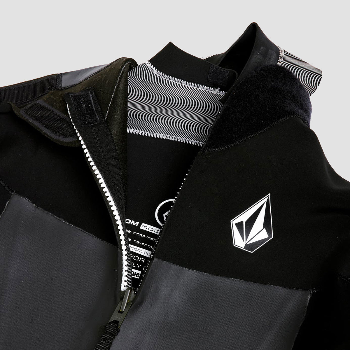Volcom 3/2mm L/S BZ Fullsuit Wetsuit Black