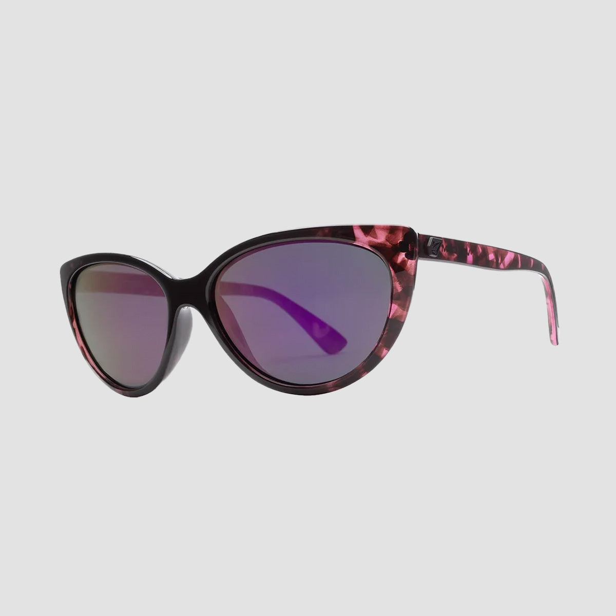 Volcom Butter Sunglasses Gloss Purple Tort/Grey Purple Chrome - Womens