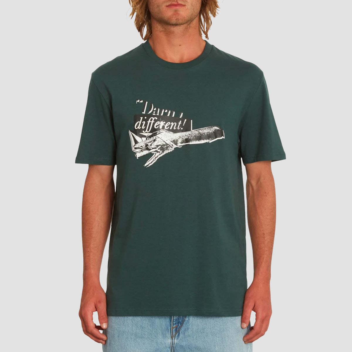 Volcom Darn T-Shirt Cedar Green