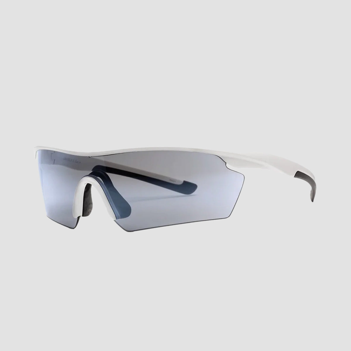 Volcom Download Sunglasses Gloss White/Platinium Mirror - Unisex