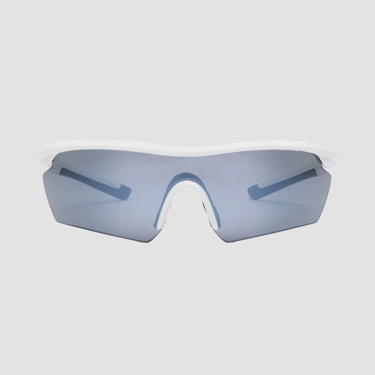 Volcom Download Sunglasses Gloss White/Platinium Mirror - Unisex