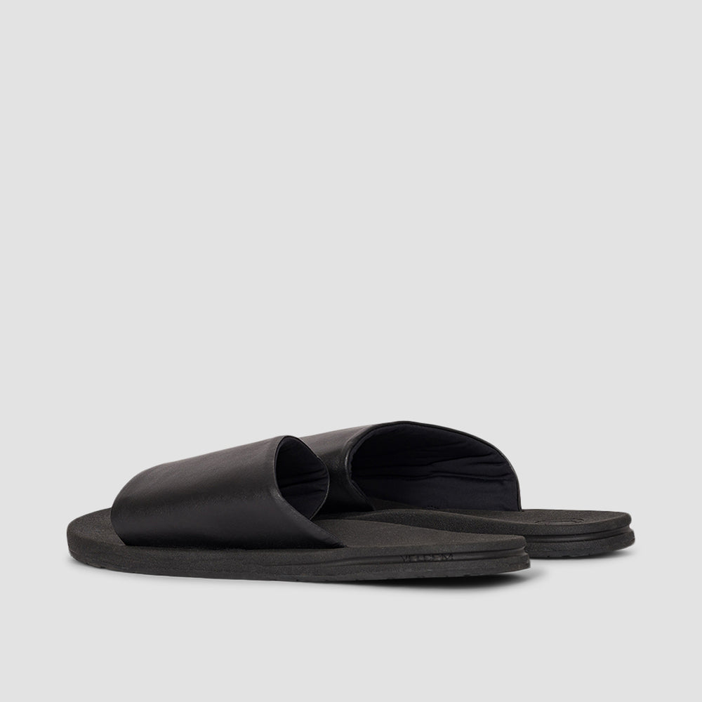 Volcom E-Cliner Slide Sandals Black Out - Womens