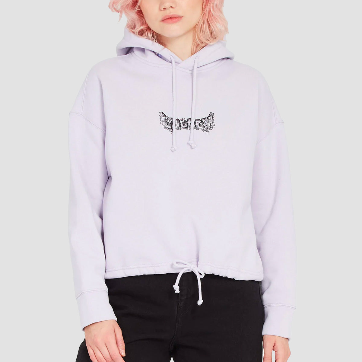 Volcom Tripstone Pullover Hoodie Light Orchid - Womens
