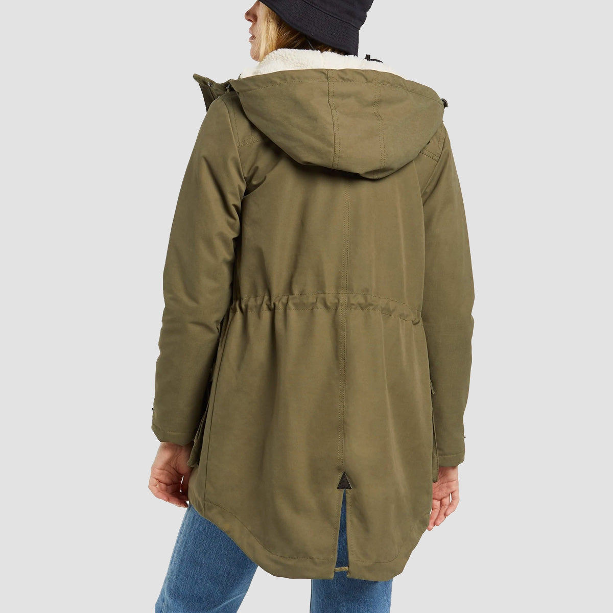 Olive sale parka womens