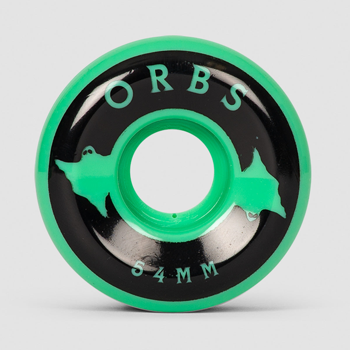 Welcome Orbs Specters Solids 99A Skateboard Wheels Mint/Black 54mm