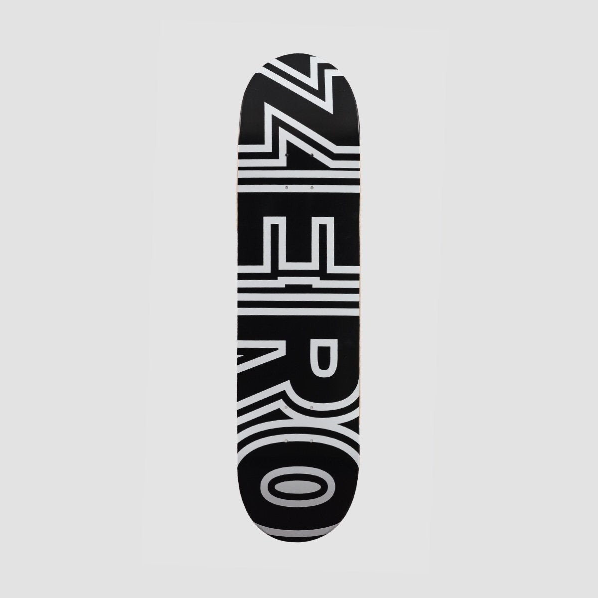 Zero Bold Deck Black/White - 8 - Skateboard
